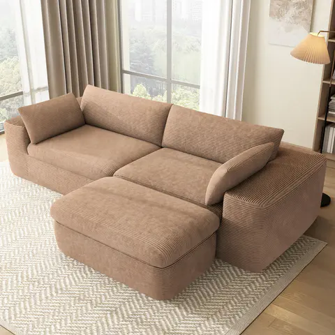 L shape Modular Sectional Sofa · 333 - view 4