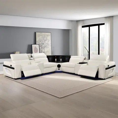 Sofá seccional reclinable eléctrico MC3028A - vista 2