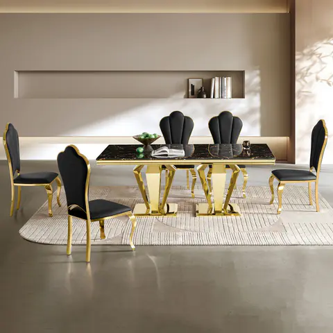 Juego de comedor mesa y sillas YA8618GB - vista 1