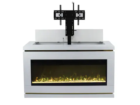Fully Assembled 71" Modern Electric Fireplace - view 3