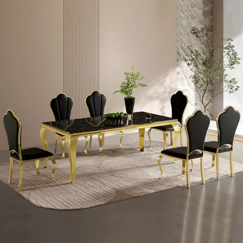 Mesa de comedor de mármol · 492 - vista 4