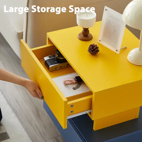 Modern Nightstand End Side Table - view 5