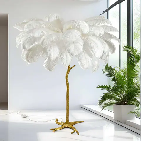 Feather Floor Lamp - view 3