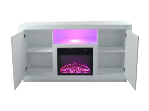 Fully Assembled 71" Timeless White Electric - view 2