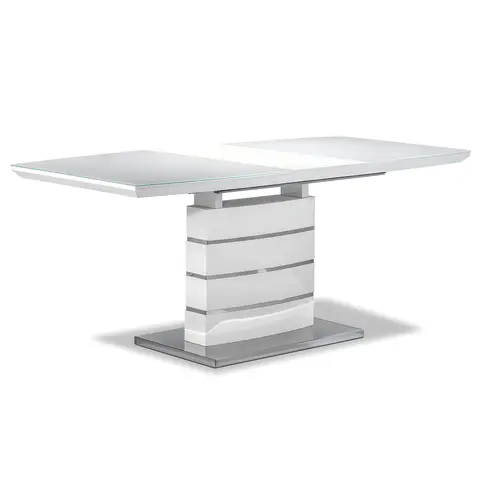 Butterfly-Leaf Extendable Dining Table, view 4 de 5