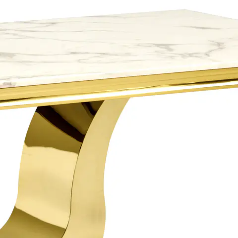 Stainless Steel Fashion Dining Table - view 5