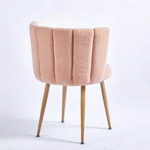 Modern Beige Dining Chairs - view 3