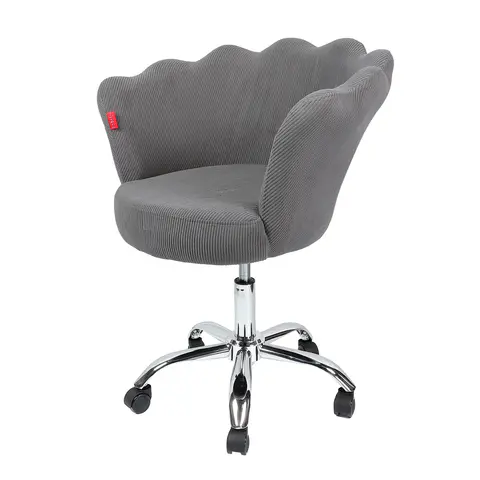 Anna Swivel Corduroy Vanity Chair - view 2