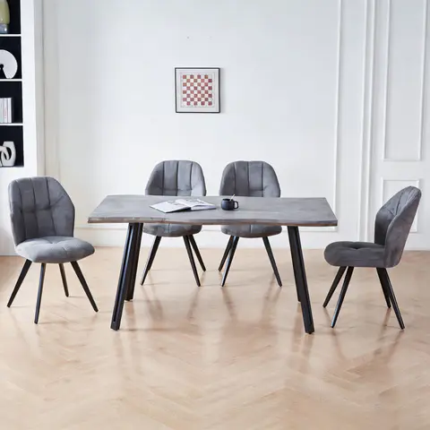Fabric Side Chairs - view 3
