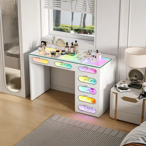 VANITII 7 Glass Fronted Drawers · 470 - view 4