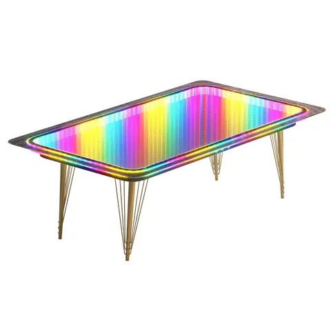 VANITII Trotting Horse Lamp Coffee Table - view 1