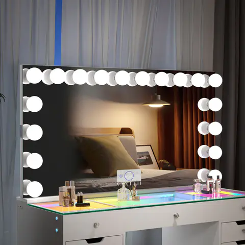 VANITII Hollywood 18 Light Vanity Mirror - view 5