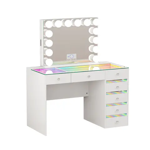 VANITII Fenair 7 Drawers Vanity Desk Set - view 2