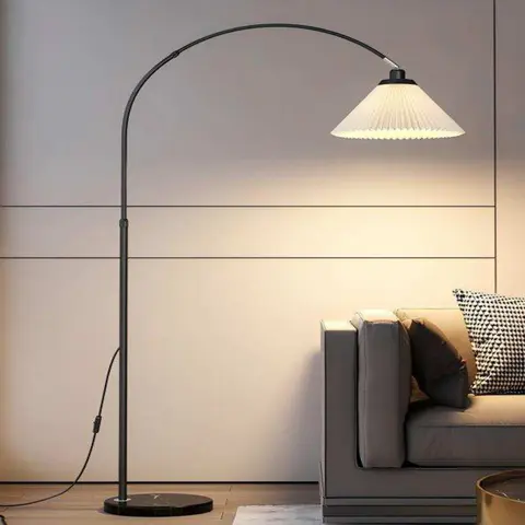Black Arc Floor Lamp - view 3