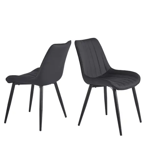 Premium Leather Upholstery Dining Chair - Dining Chairs & Stools