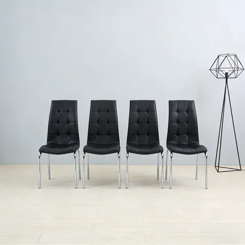 Metal Legs Side Chair - view 3
