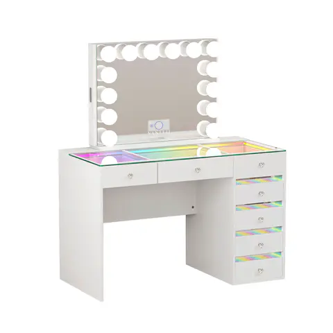 VANITII Fenair 7 Drawers Vanity Desk Set - view 3