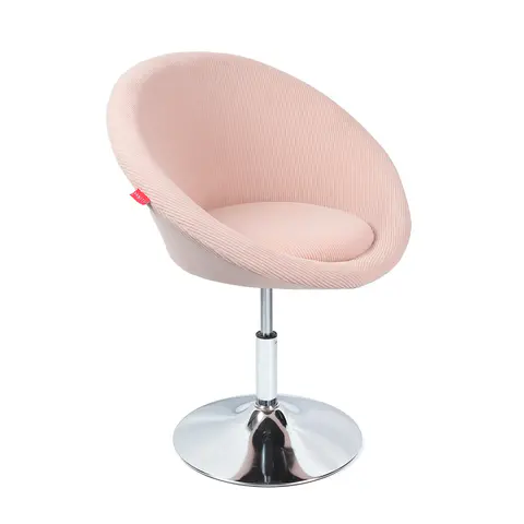 Silla de tocador giratoria de pana Bella - Sillas y Taburetes Vanity