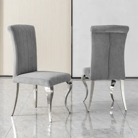 Modern High-Back Dining Chair 201, view 3 de 5