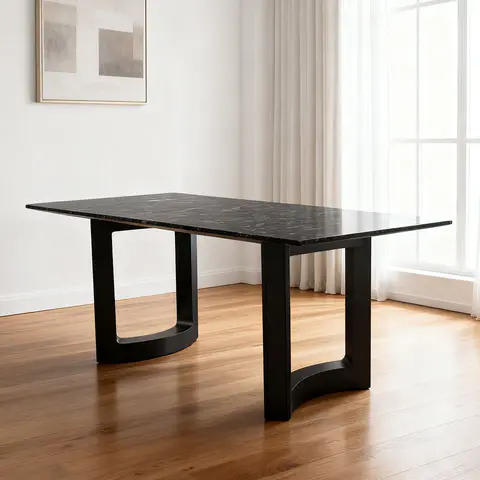 Mesa de comedor de piedra - vista 2