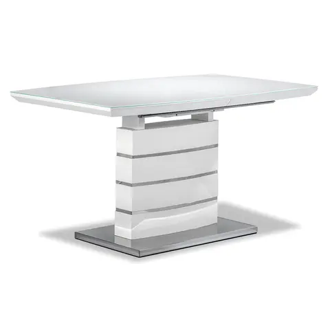 Butterfly-Leaf Extendable Dining Table, view 3 de 5