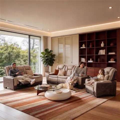 Charlie Power Recliner Collection, view 4 de 5