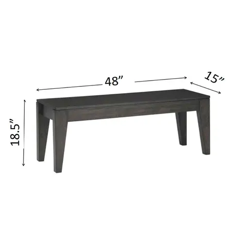 DINING BENCH WITH HIDDEN STORAGE - view 3