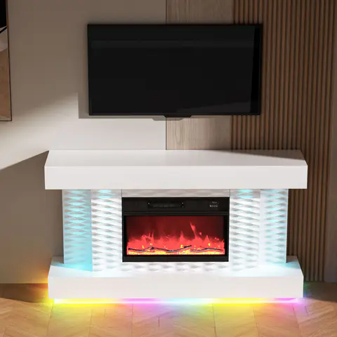 Mueble de TV con chimenea eléctrica · 440 - vista 4