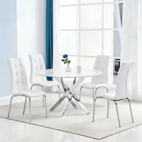 Metal Legs Side Chair - view 2