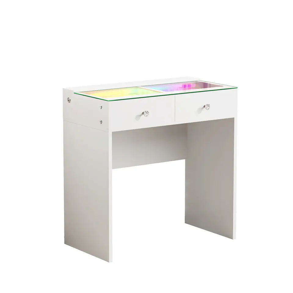 VANITII Scarlet 2 Top Drawers Vanity Desk · 170