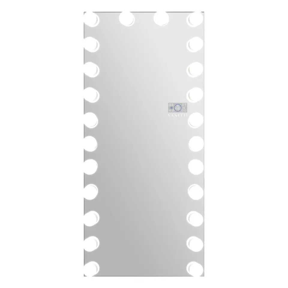 VANITII Marilyn Hollywood Vanity Mirror - Full Length Wall Mountable Vanity Mirror with 24 Dimmable LED Bulbs