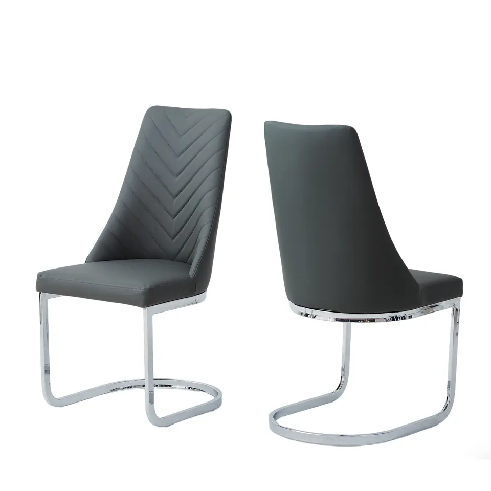 Comfortable and Elegant Leather Dining Chairs