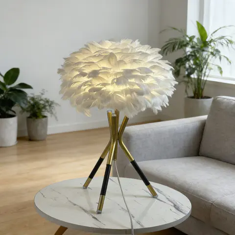 Nordic Feather Table Lamp - view 4