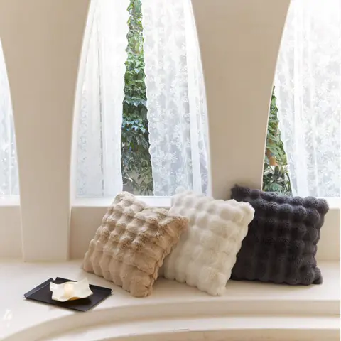 Teddy Fleece Pillow Cover - view 2