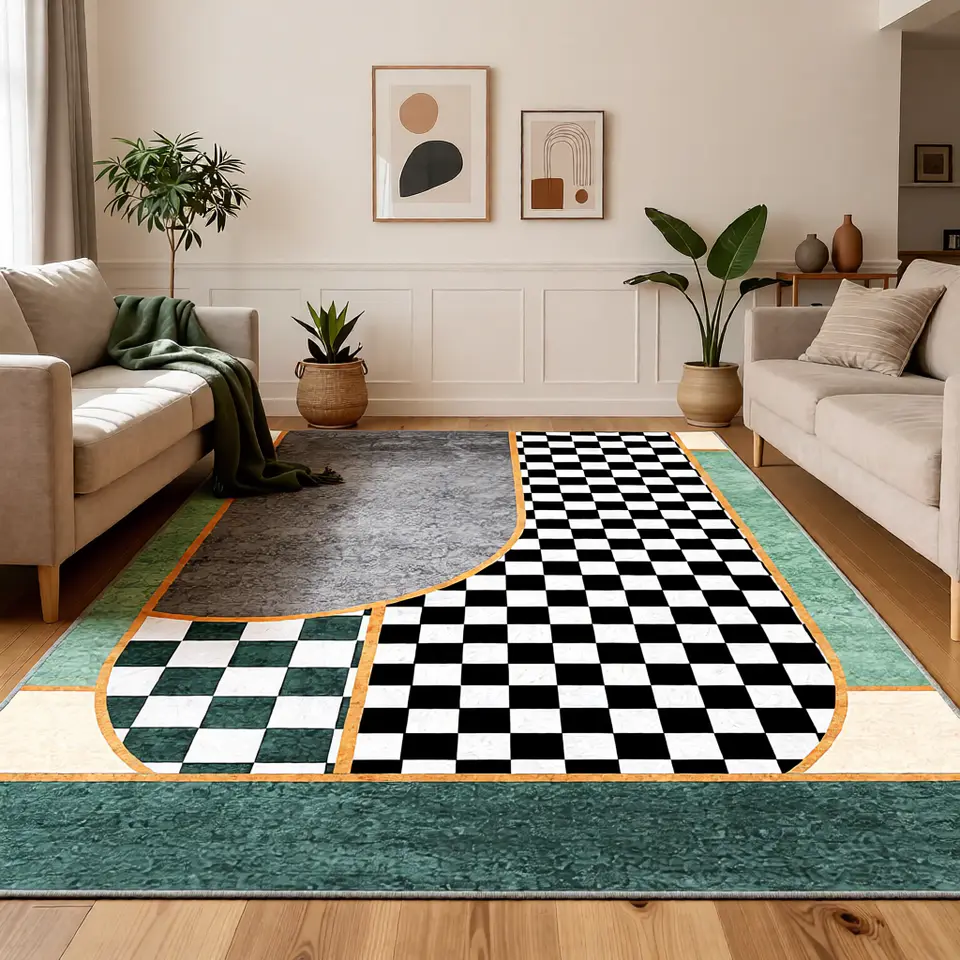 Tapete de terciopelo Crystal 206
