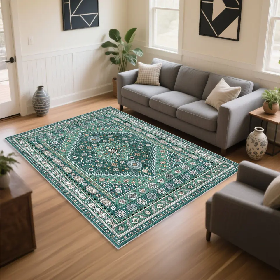 Crystal Velvet Area Rugs-202