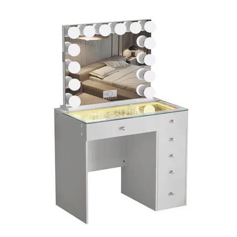VANITII Mini Diana Vanity Set -6 Storage Drawers - Vanity Sets