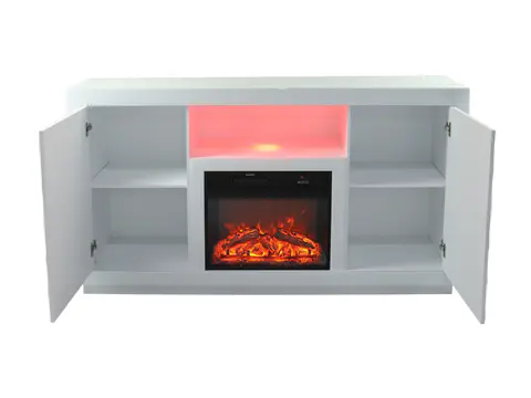 Fully Assembled 71" Timeless White Electric - view 4