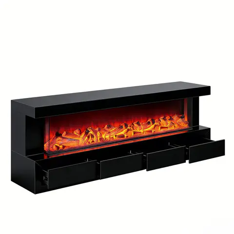 Fully Assembled 70" TV Stand LED Heating - view 3