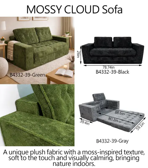 MOSSY CLOUD Sofa - view 4