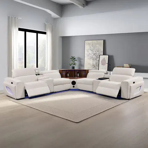 Power Recliner Fabric Sectional MC3028 - view 2