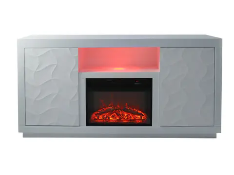 Fully Assembled 71" Timeless White Electric - view 1