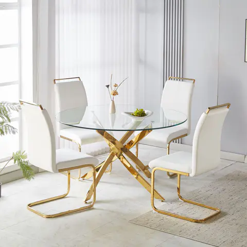 51.18" Round Dining Table - view 1