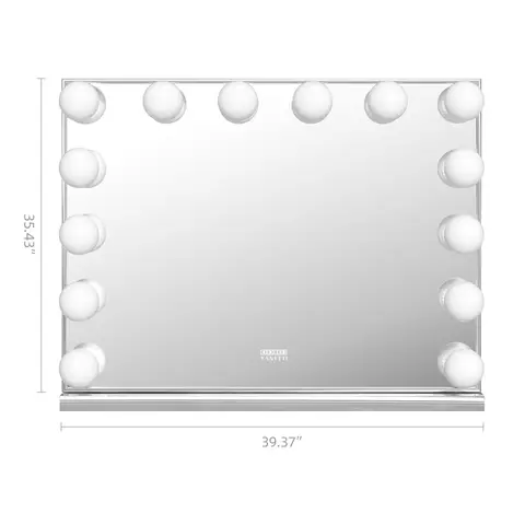 VANITII Chanel Silver Hollywood Vanity Mirror - view 4