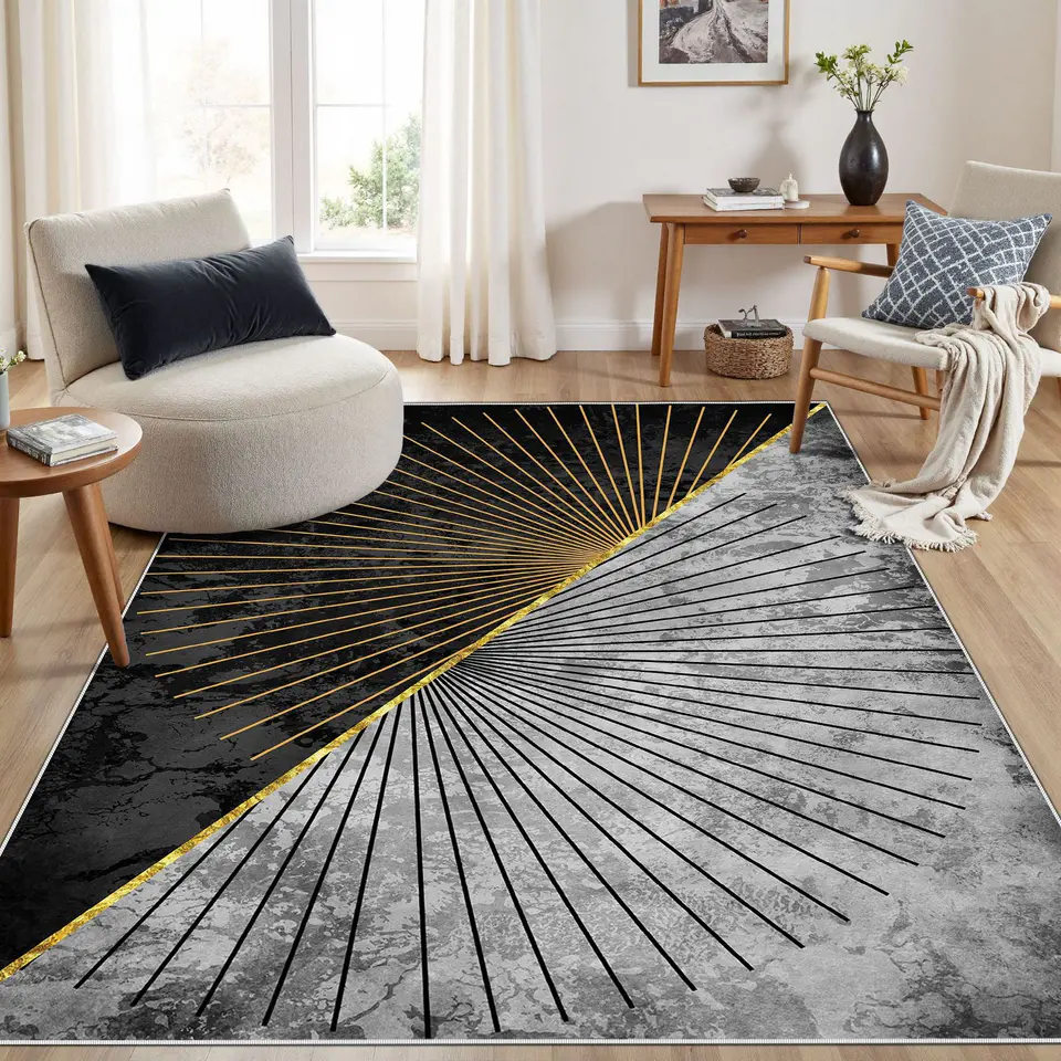 Crystal Velvet Area Rugs-204