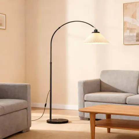 Black Arc Floor Lamp - view 2