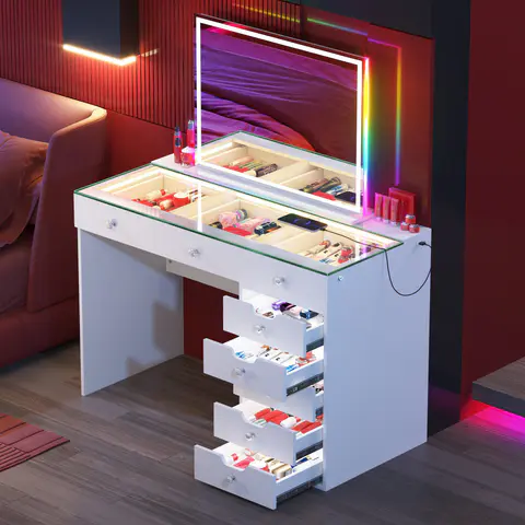 VANITII Diana Vanity Desk - view 4