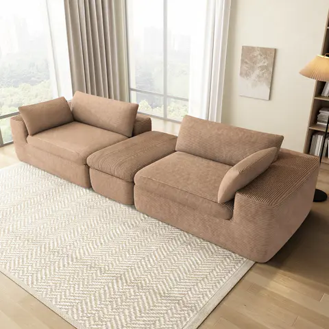L shape Modular Sectional Sofa · 333 - view 5