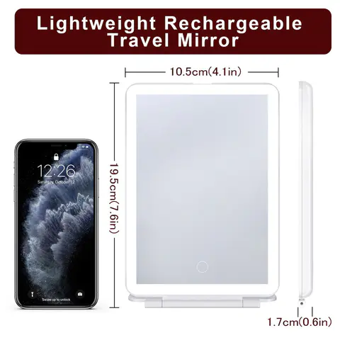 VANITII iPad Mini LED Makeup Mirror - view 3