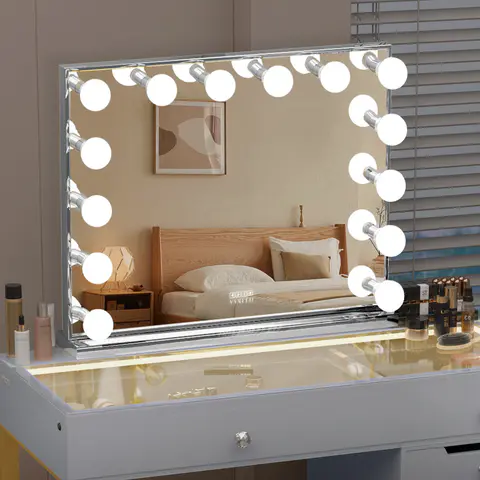 VANITII Chanel Silver Hollywood Vanity Mirror - view 5